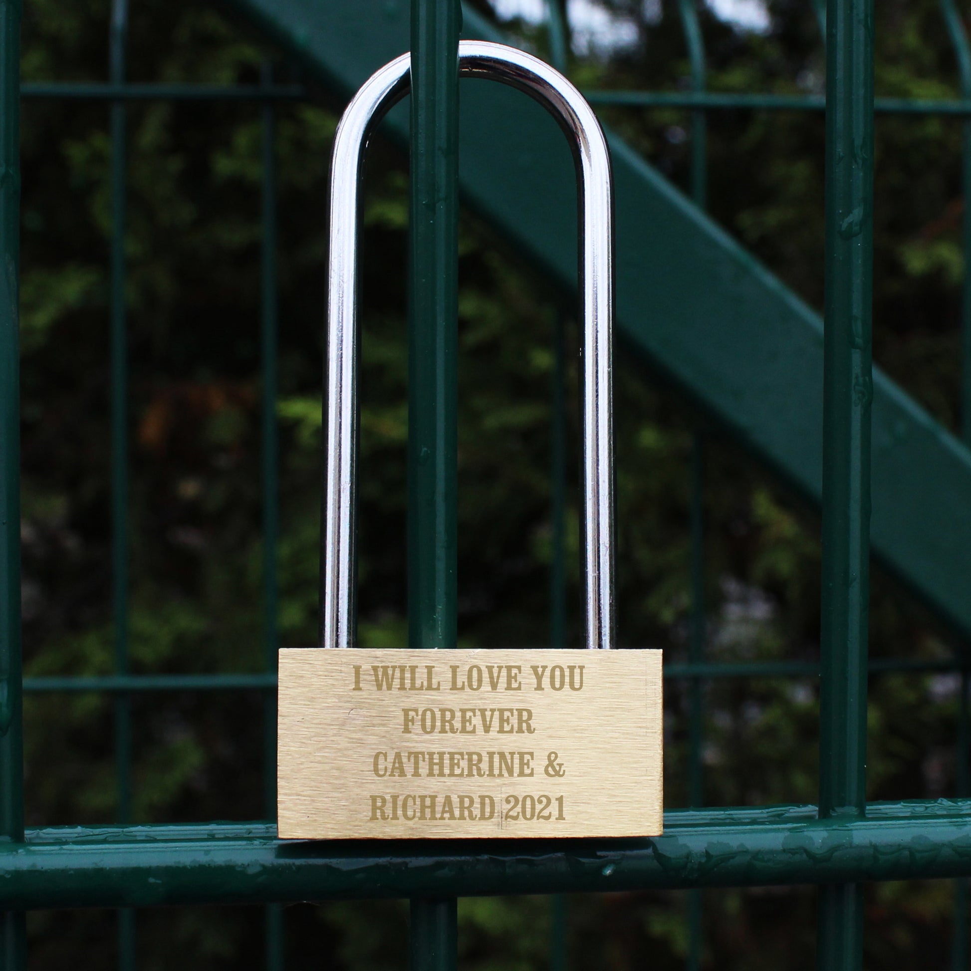 Personalised padlock - Lilybet loves