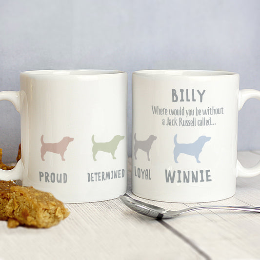 Personalised Dog Breed Mug - Lilybet loves